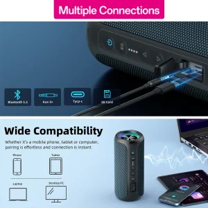 Ortizan Bluetooth Speakers 40W - Thumbnail Image 2